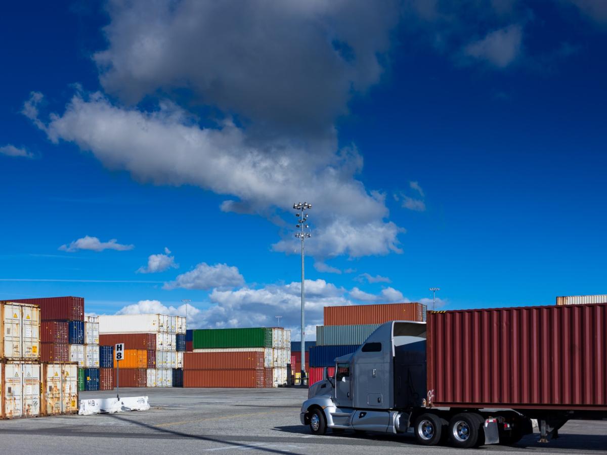 Truck and cargo boxes